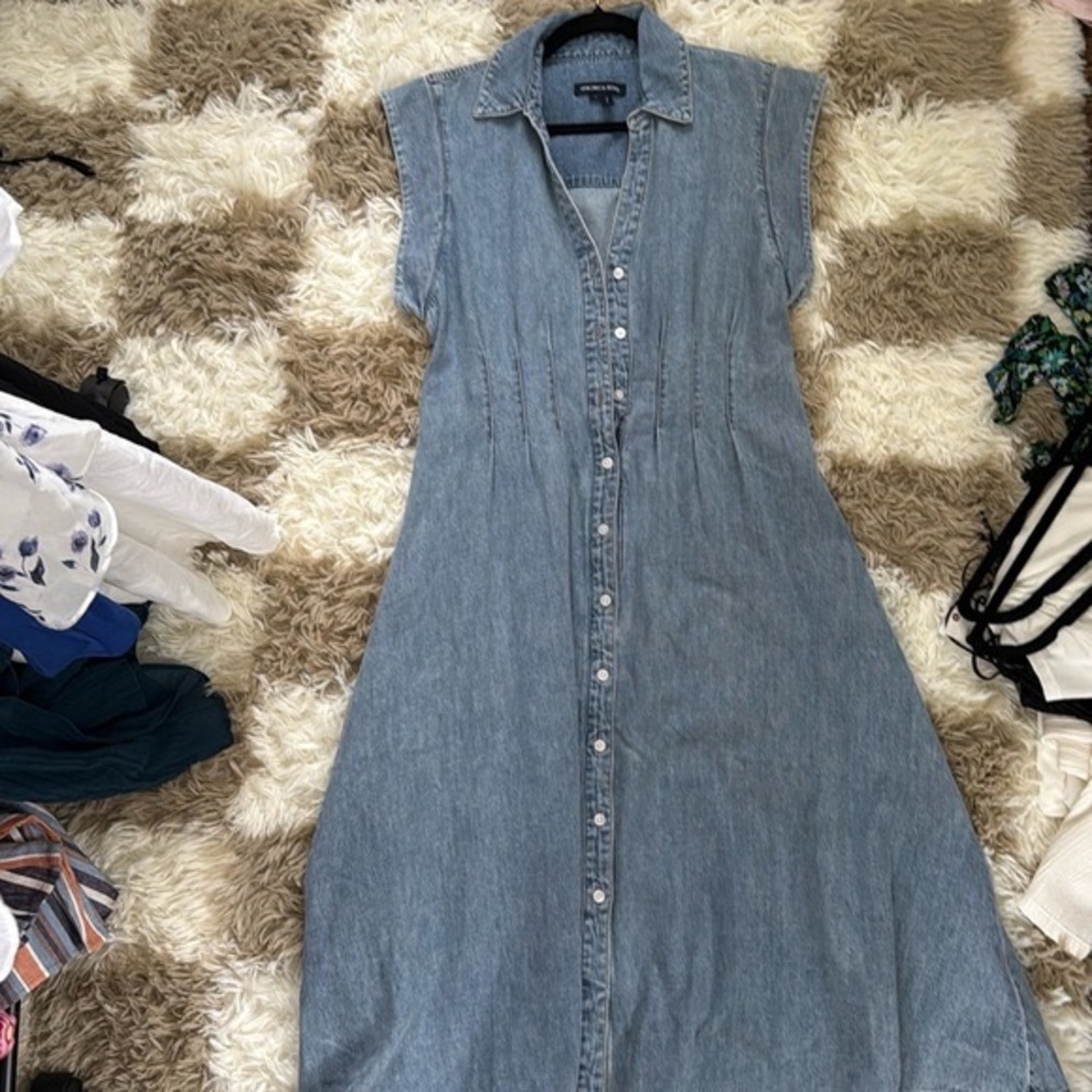 Veronica Beard Ruben Denim Dress